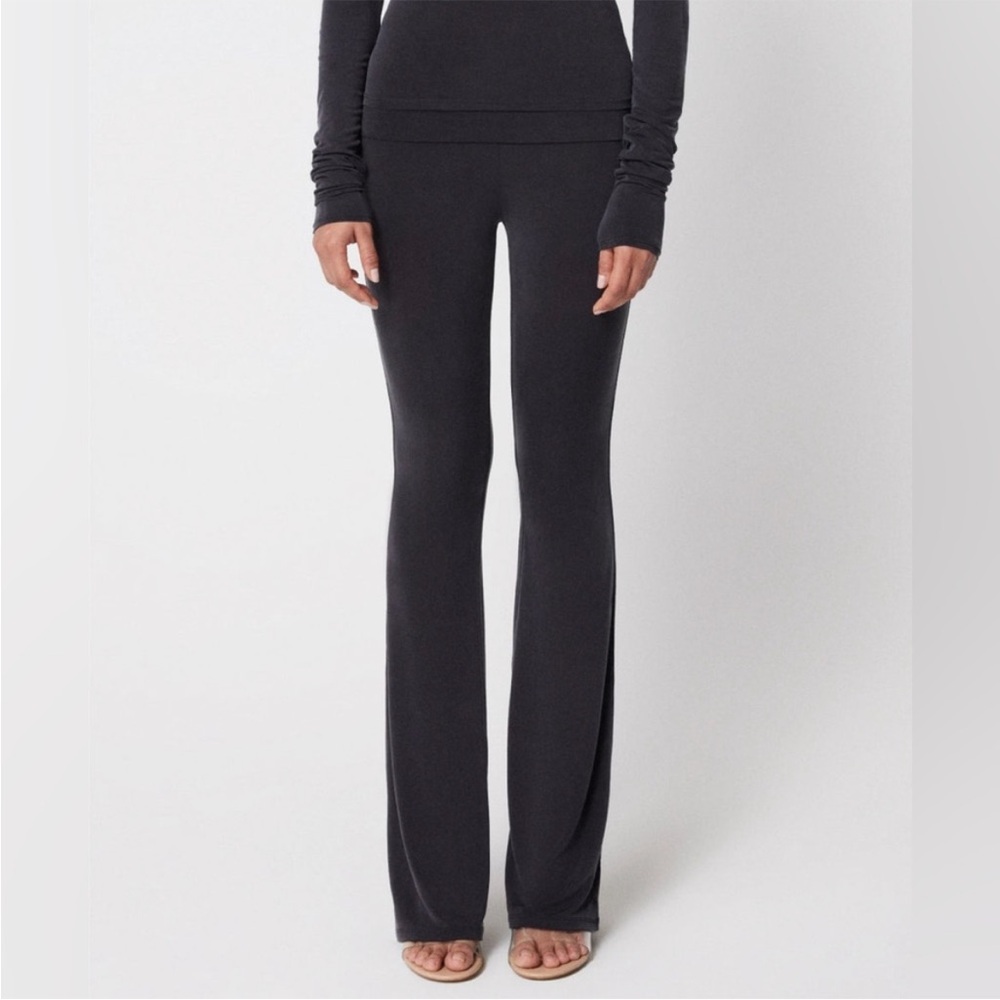KHY LOW RISE FOLD OVER PANT IN BLACK SIZE M *NWT*